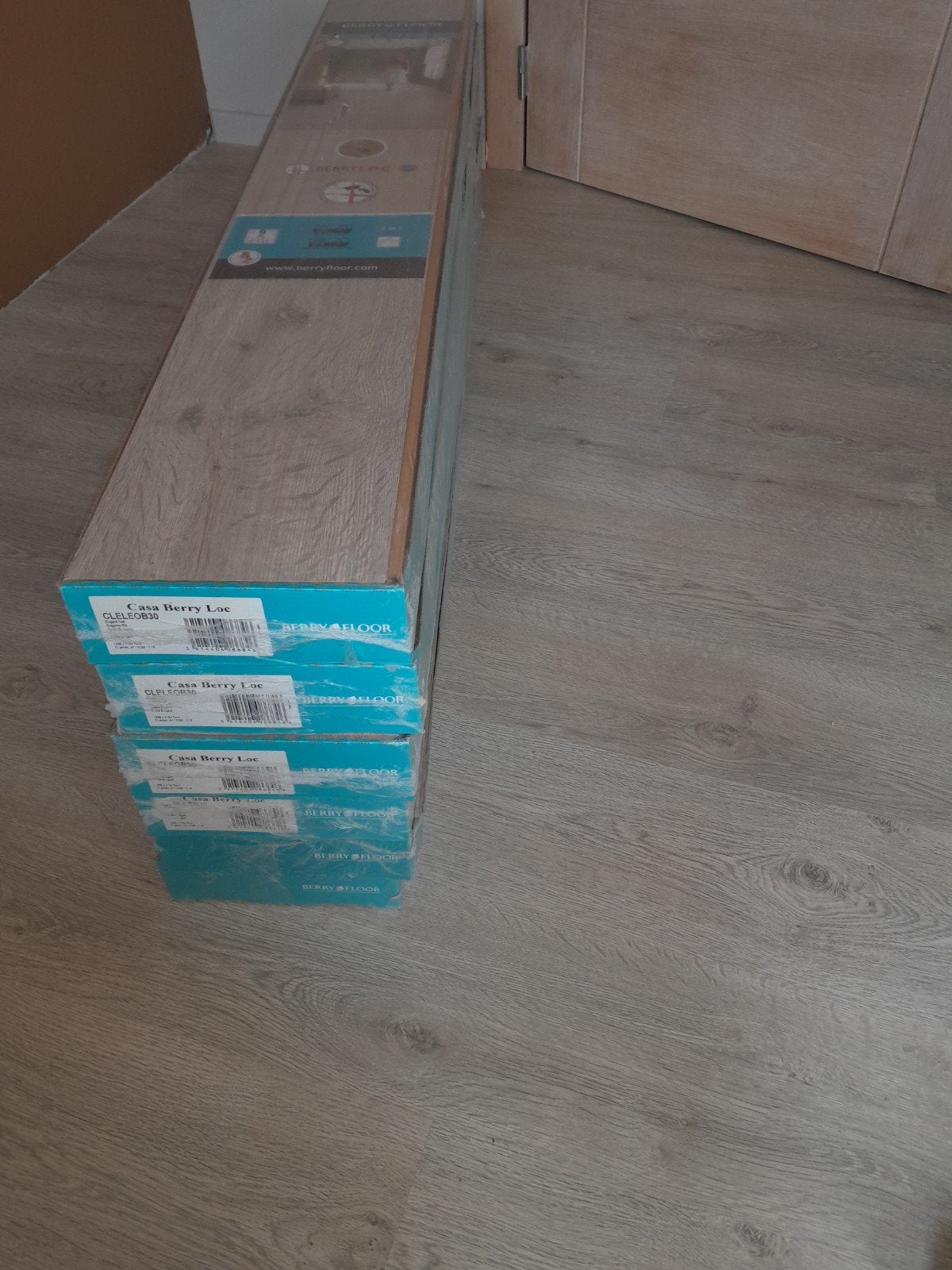Laminaat Berryloc, Ophalen, 50 tot 150 cm, Nieuw, 10 m² of meer