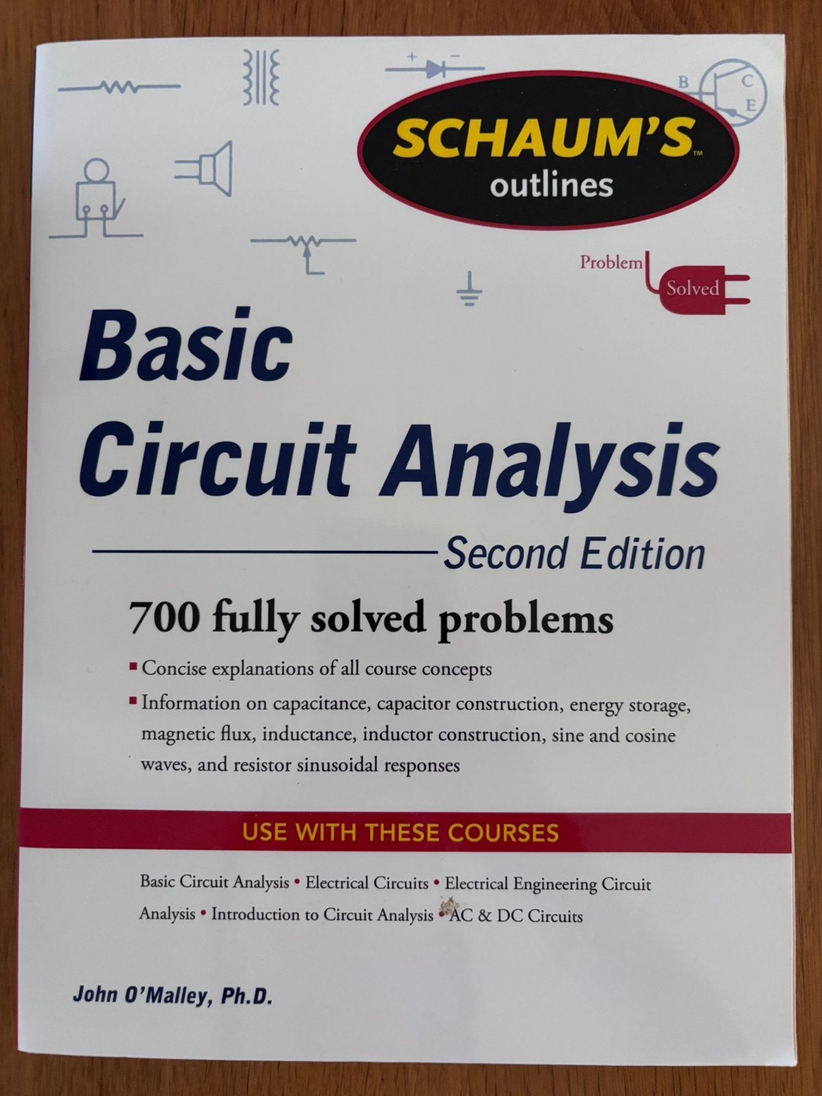 Schaum’s Outline – Basic Circuit Analysis (Second Edition), Boeken, Ophalen, Zo goed als nieuw