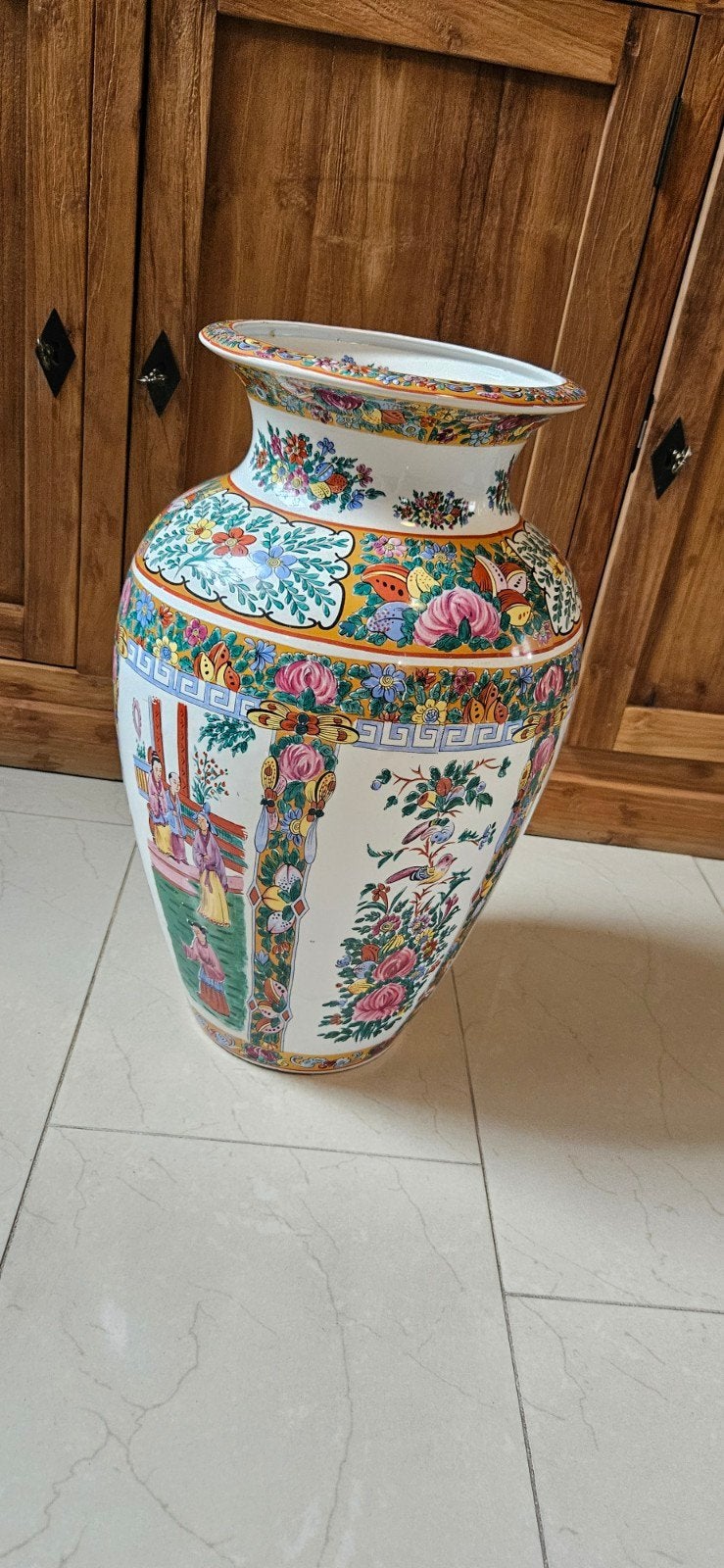 grote Chinese vaas, Antiek en Kunst, Antiek | Vazen, Ophalen