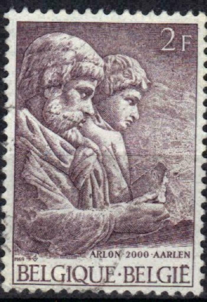 Belgie 1969 - Yvert/OBP 1486 - 2e millennium van Aarlen (ST), Postzegels en Munten, Verzenden, Gestempeld, Gestempeld, Kunst