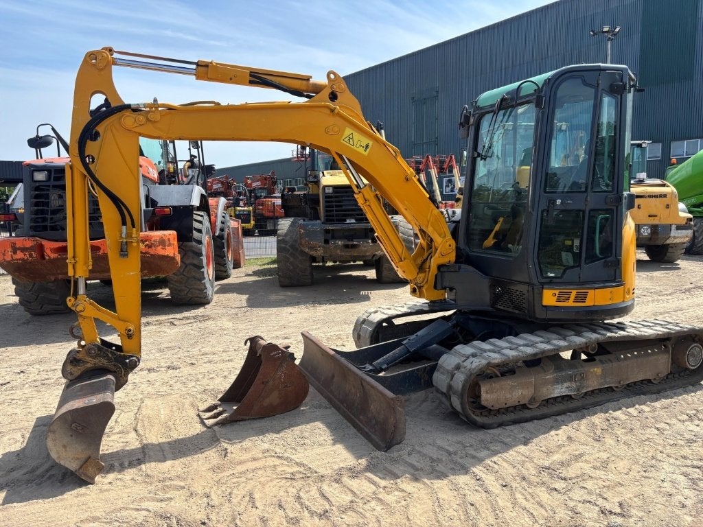 mini-pelle Yanmar Vio 50 (4 836 heures), Enlèvement, Excavatrice