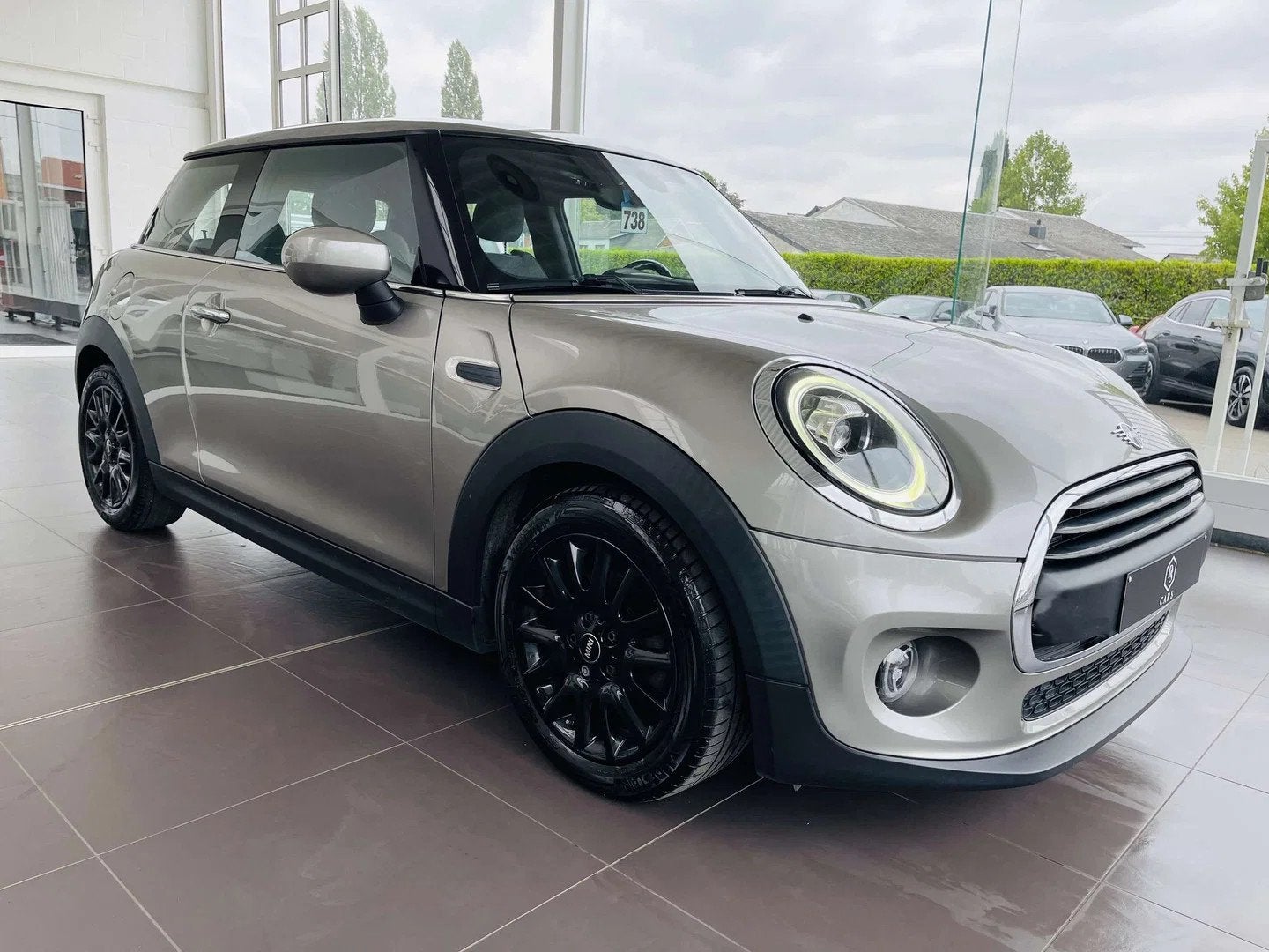 MINI One 1.5i * GARANTIE + LED + GPS + SEMI CUIR *, Auto's, Automaat, Gebruikt, Euro 6, 109 g/km