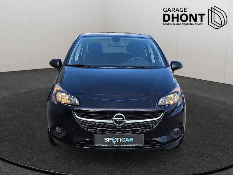 Opel Corsa Enjoy - 1.2 Benzine - Manueel - 70PK, Entreprise, Boîte manuelle, Noir, 5 portes