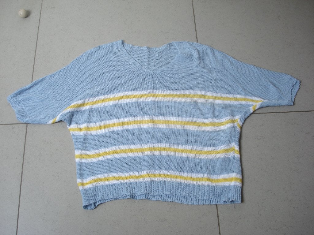 Zomertrui, dames. mt XL, Kleding | Dames, Truien en Vesten, Ophalen of Verzenden, Gedragen, Maat 46/48 (XL) of groter, Blauw