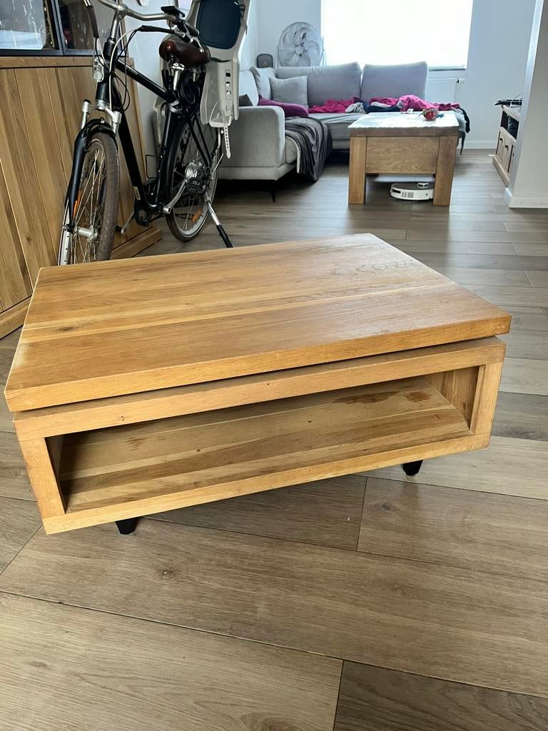 Taffel massief eik, 50 à 100 cm, Enlèvement, Utilisé, 50 à 100 cm
