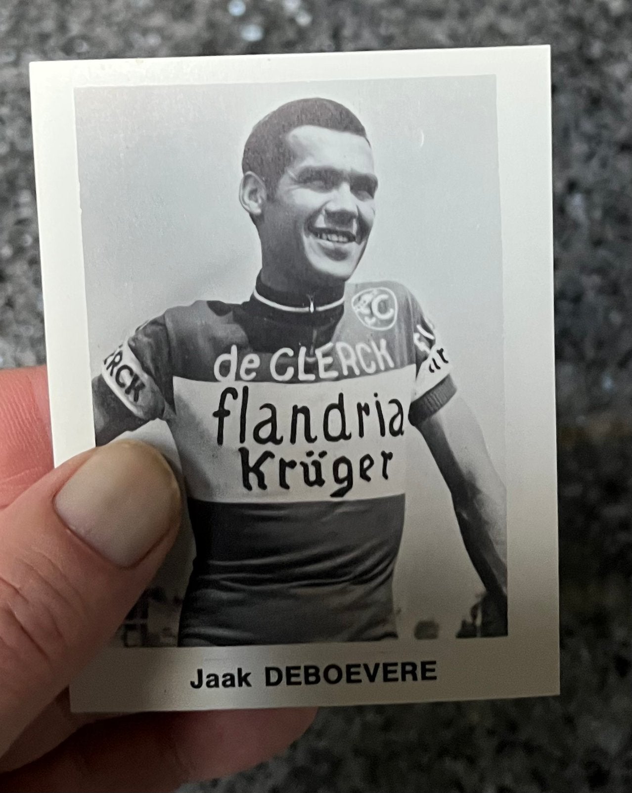 Wielrenner Jaak Deboevere Flandria, Ophalen, Zo goed als nieuw