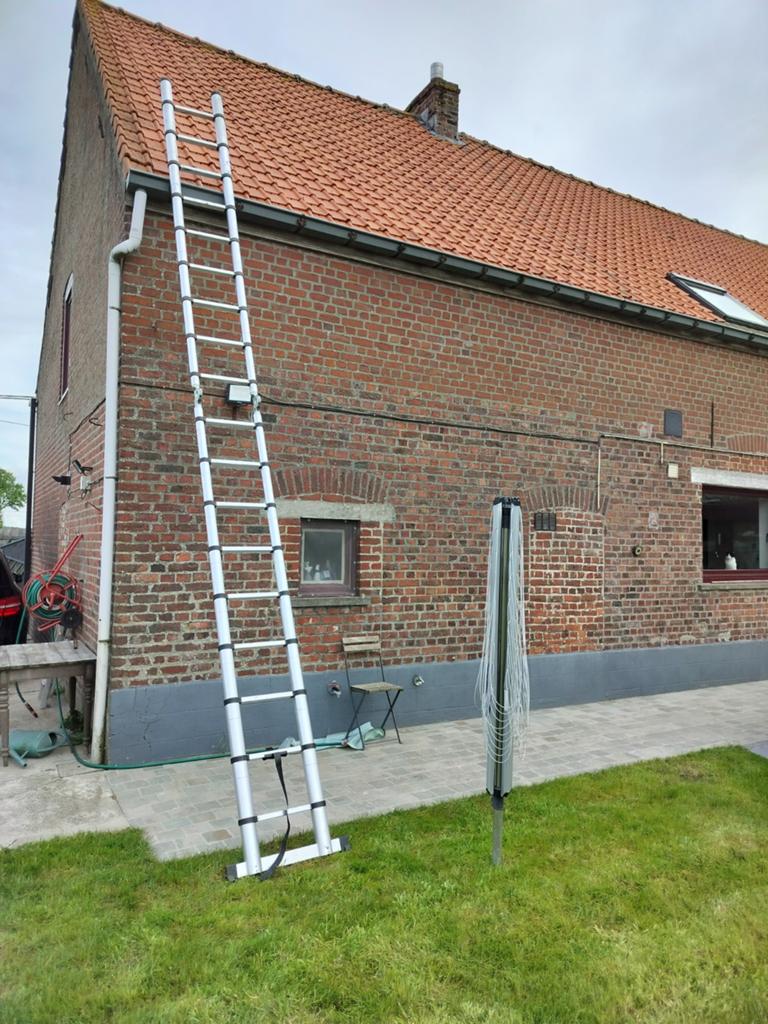 Telescopische ladder 6m, Ophalen, Ladder