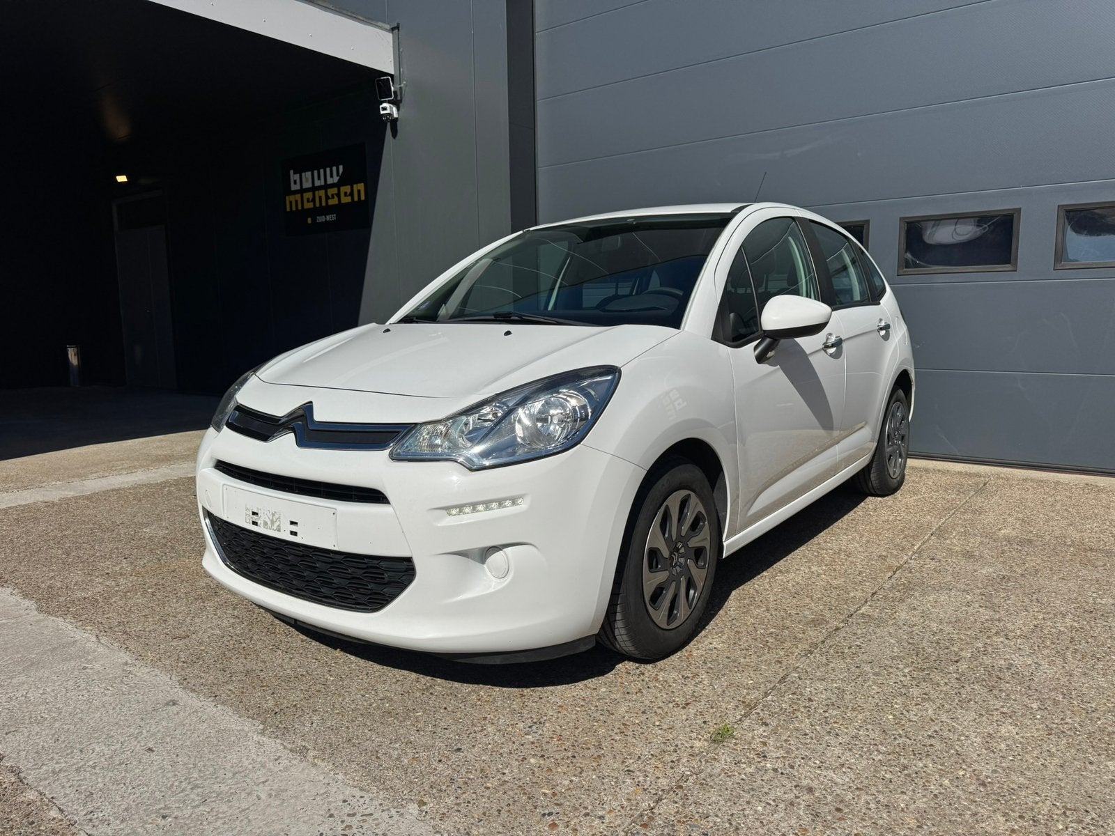 Citroen C3 1.2 Collection 2014 Airco Wit Cruise Keuring, Voorwielaandrijving, Stof, Zwart, Wit
