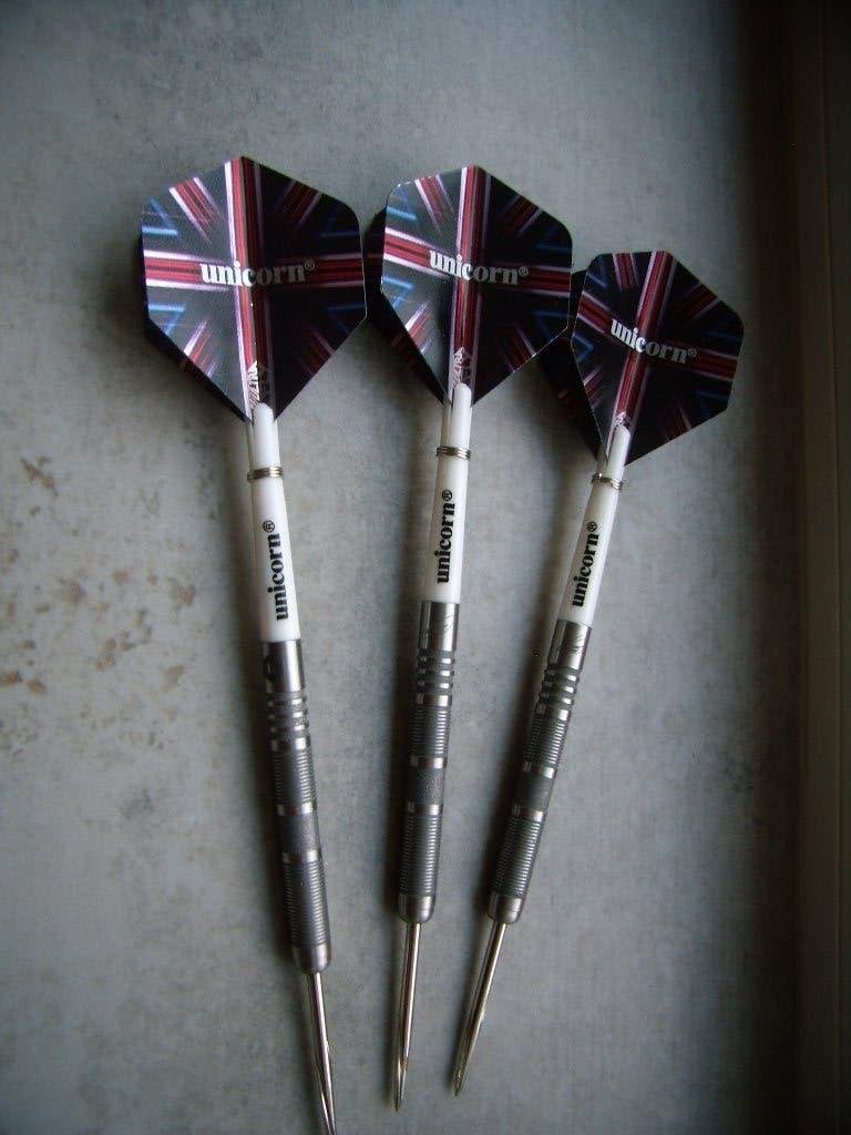 James Wade 21 gram, Sport en Fitness, Ophalen of Verzenden, Zo goed als nieuw, Pijlen