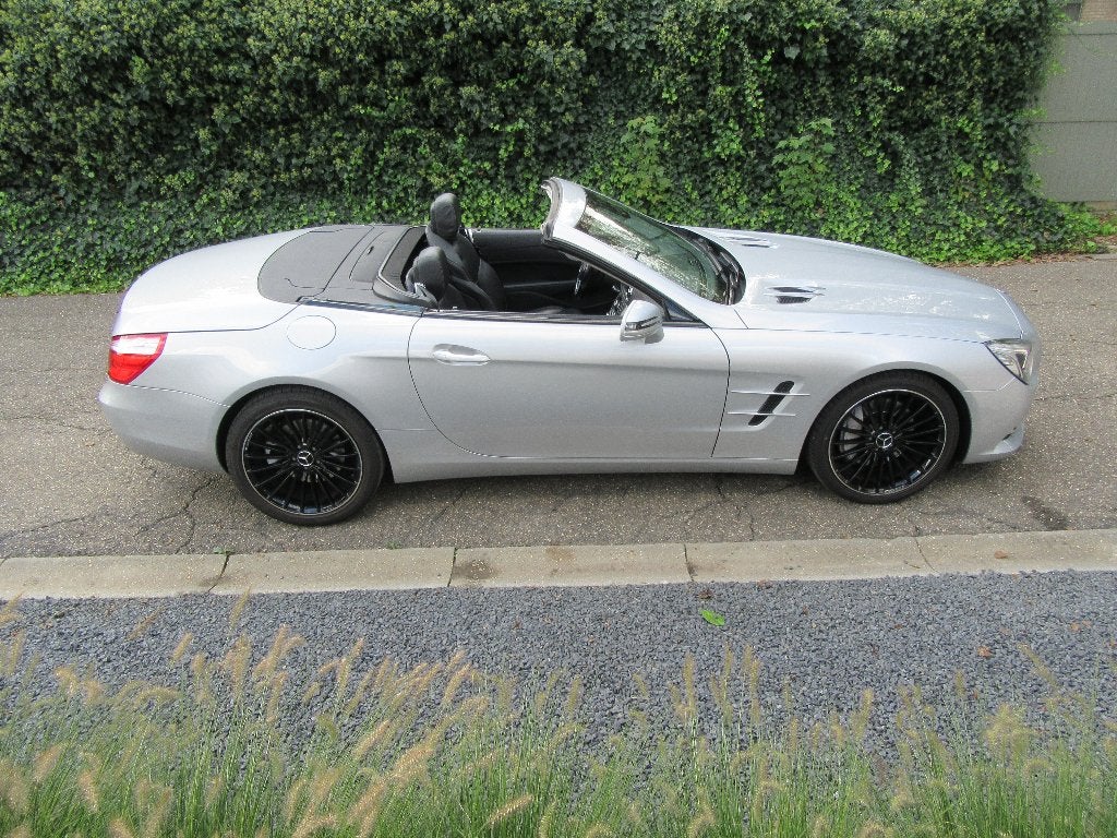 MERCEDES BENZ 350 SL, Autos, Mercedes-Benz, Cuir, Achat, 3498 cm³, Noir