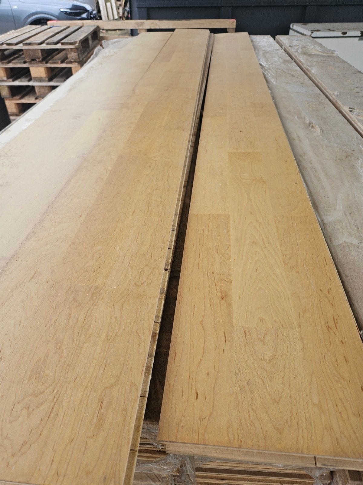 Parquet en érable de 15 mm d'épaisseur et 189 mm de largeur, Bricolage & Construction, Enlèvement