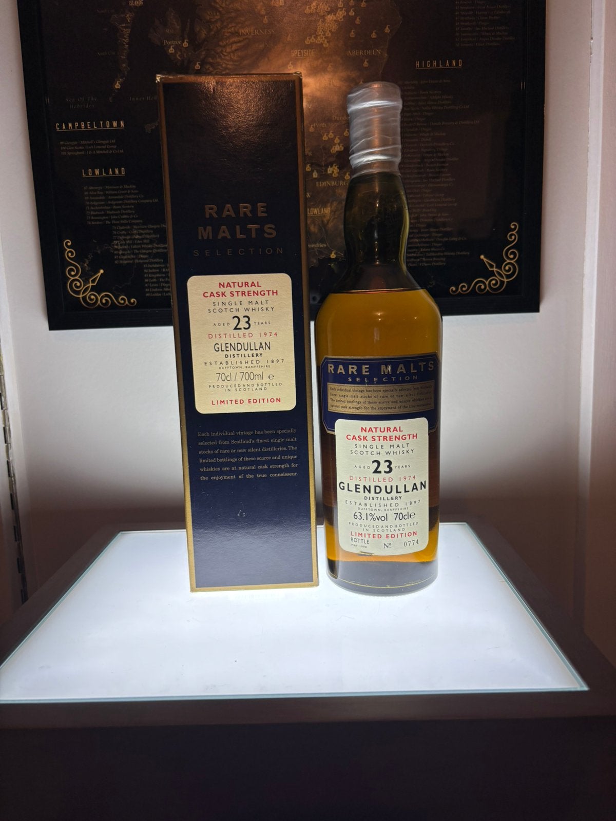 Glendullan 1974  rare malts koopje!, Ophalen of Verzenden, Zo goed als nieuw