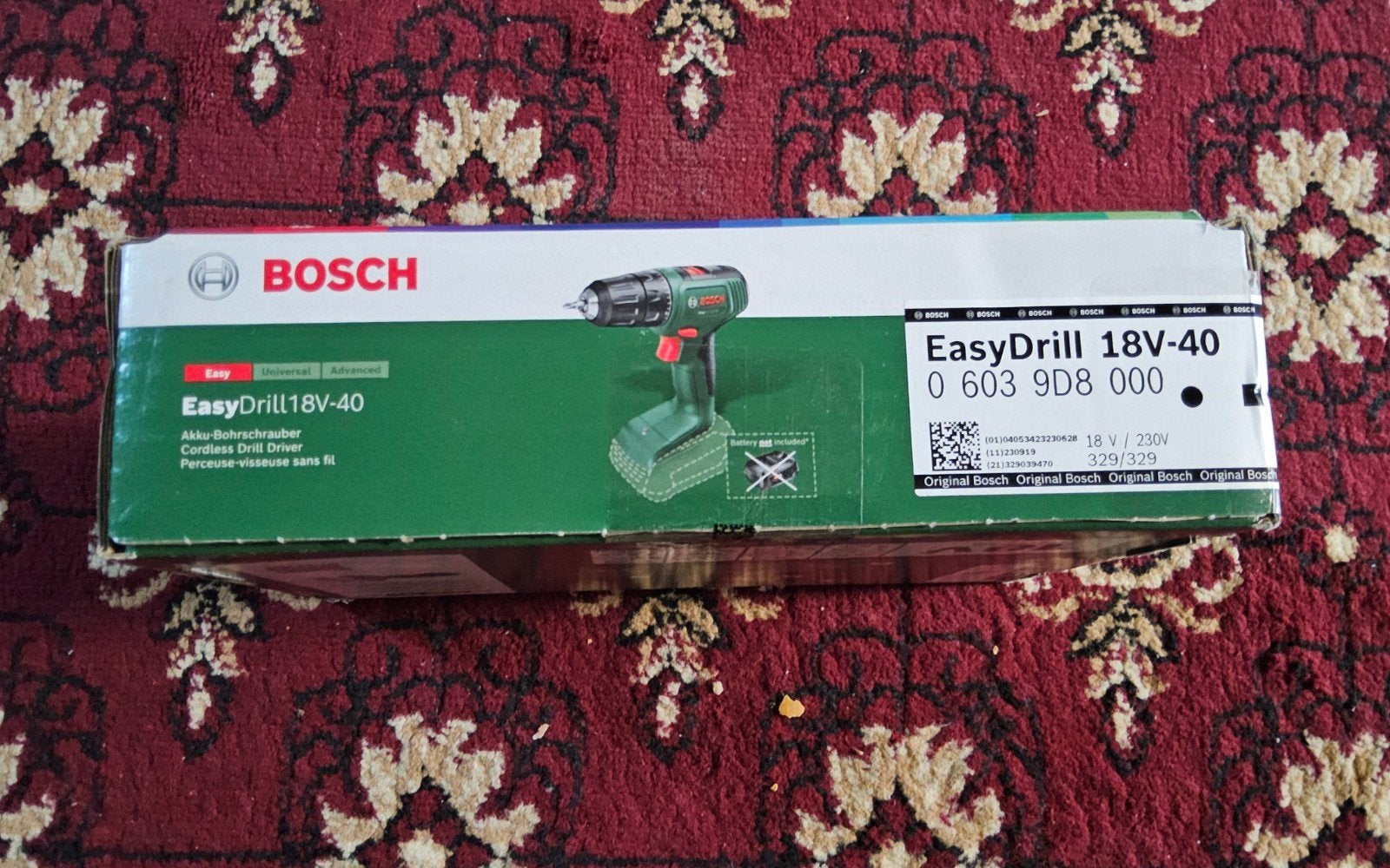 Perceuse Bosch 18V, nouvelle carrosserie dans la boîte, Bricolage & Construction, Enlèvement ou Envoi