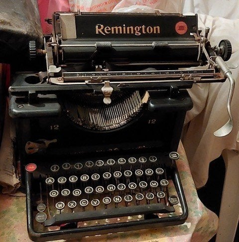 Machine à écrire Remington, Antiquités & Art, Enlèvement