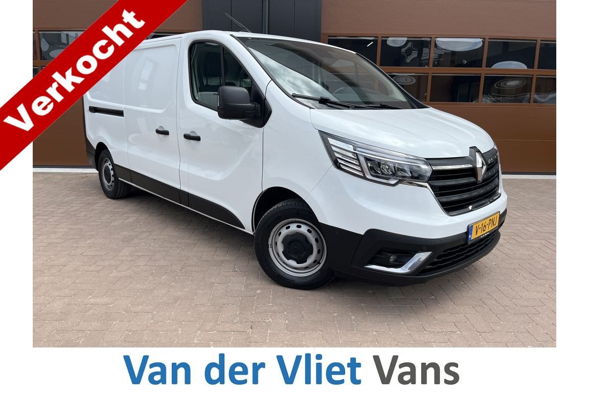Renault Trafic 2.0 dCi E6 130pk L2 Comfort 3p BPM Vrij! Leas, Gebruikt, Euro 6, 4 cilinders, Renault