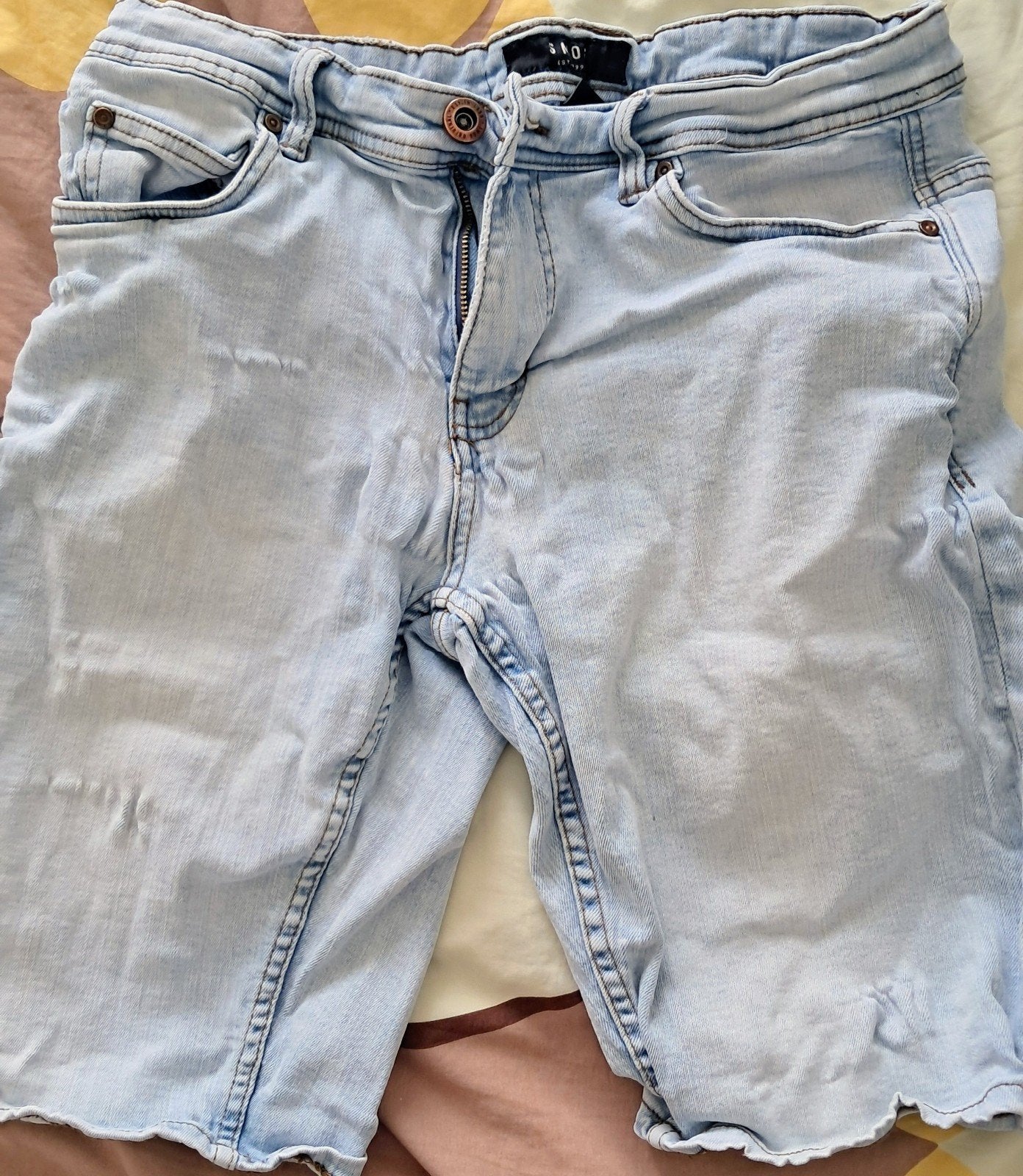 Smos jeans short M, Kleding | Heren, Spijkerbroeken en Jeans, Ophalen of Verzenden, Zo goed als nieuw, Smos