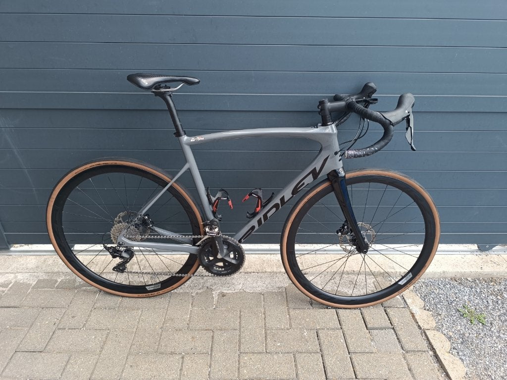 Ridley Fenix - Maat M - Elite series - Levanto Carbon velgen, Autres marques, Enlèvement, Frein à disque, 53 à 57 cm