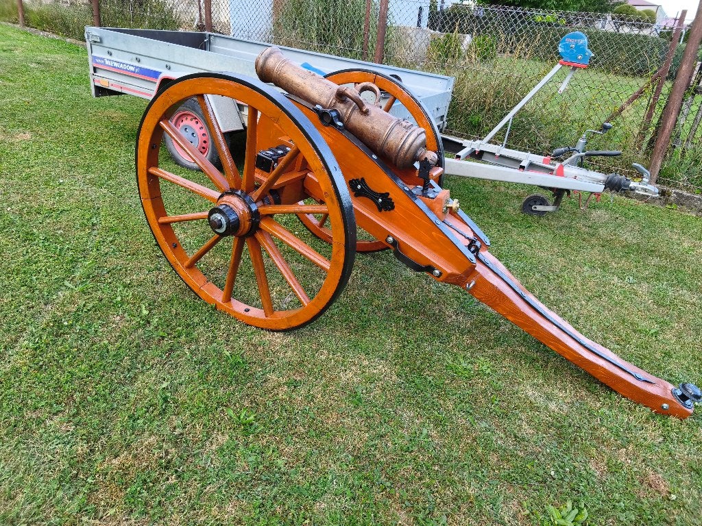 kanon in stijl vanNAPOLEONTISCHE in en gietijzer. C'ecanon, Ophalen of Verzenden, Landmacht, Kunstobject