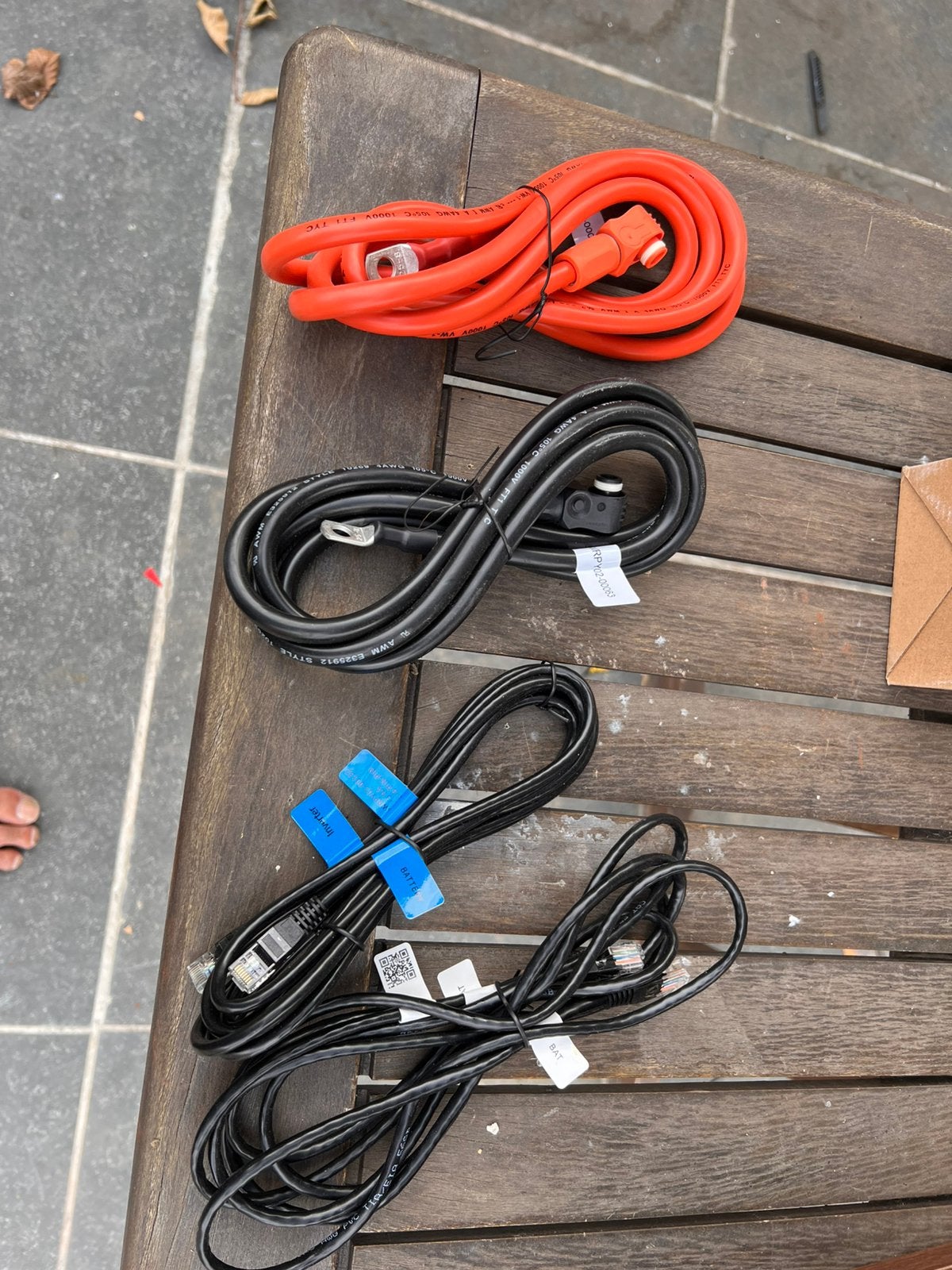 nieuwe aansluitsnoeren tussen thuisbatterij en omvormer, Ophalen, Nieuw, Overige merken, Omvormer