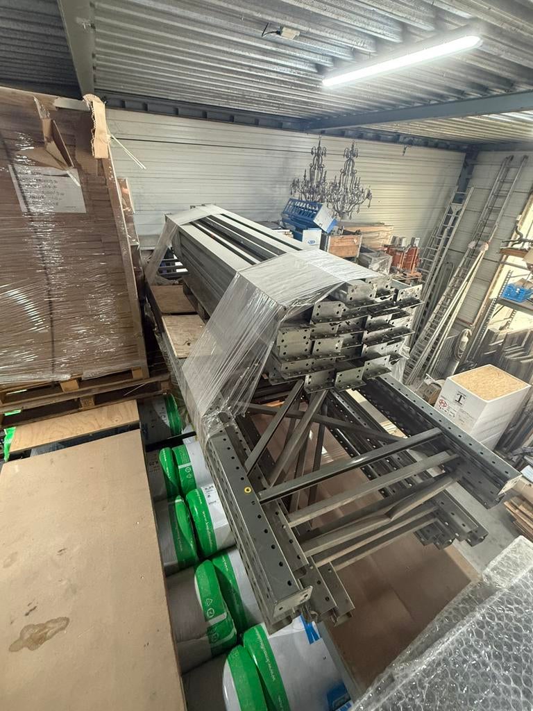 Pallet stelling, Ophalen