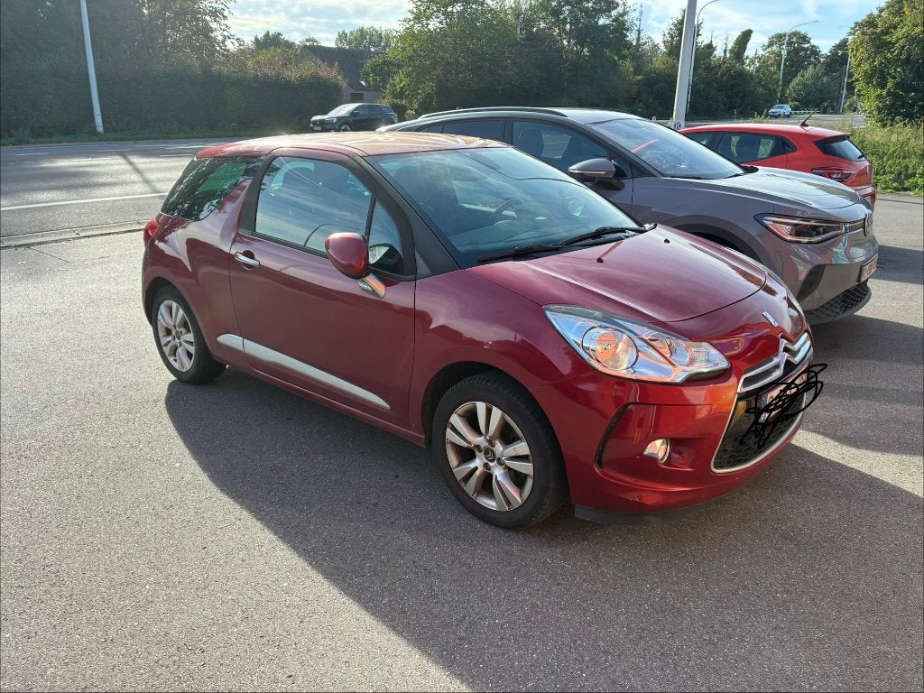 Citroën DS3, Autos, Rouge, Achat, Boîte manuelle, Noir