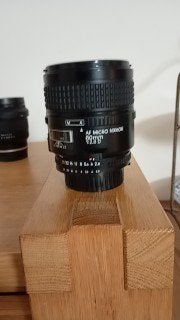 Objectif macro Nikon AF 60 mm, TV, Hi-fi & Vidéo, Enlèvement ou Envoi, Nikon, Comme neuf, Objectif macro