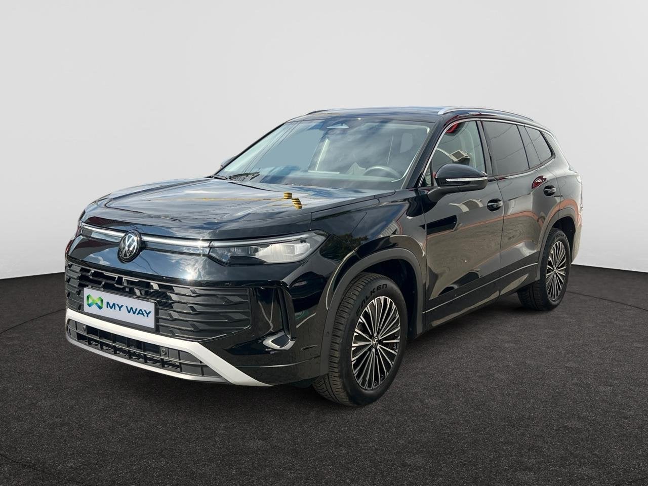 Volkswagen Tayron 1.5 eTSI mHEV ACT Life 7pl. DSG, Automaat, Zwart, Geheel digitaal combi-instrument, 151 g/km