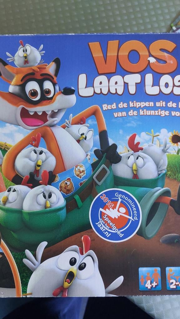 Vos laat los, Hobby en Vrije tijd, Ophalen
