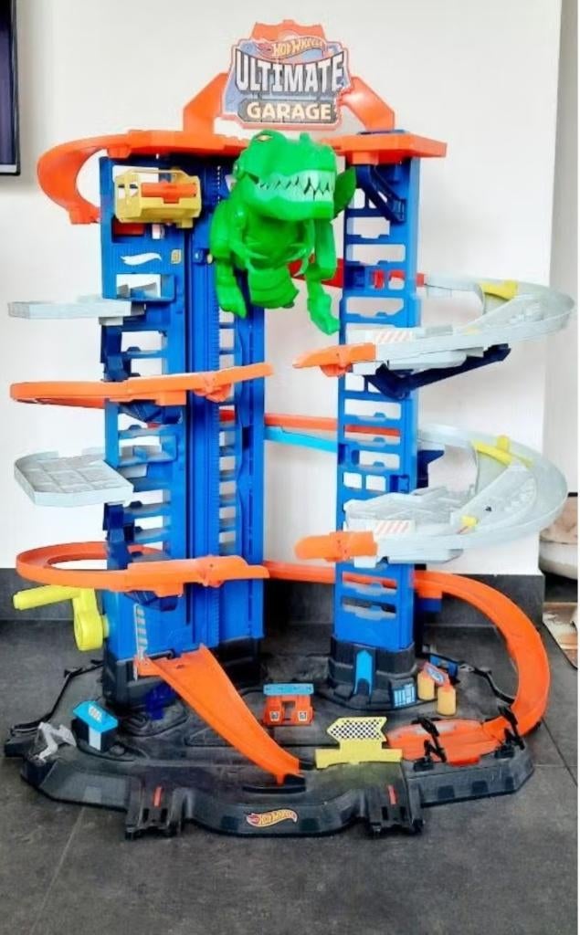 Hot Wheels ultimate garage, Mécanique à remonter, Comme neuf, Enlèvement, Circuit