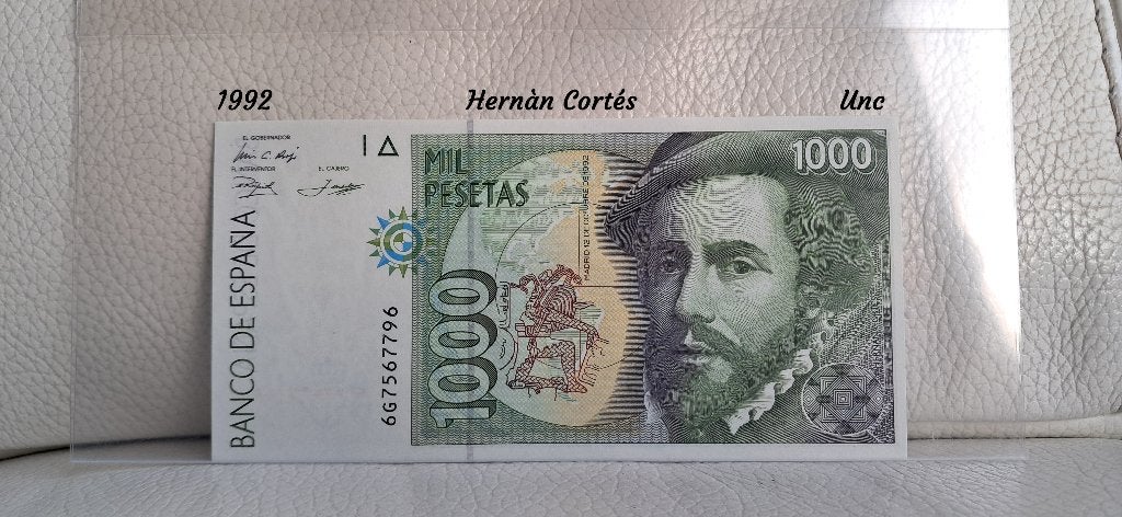 Espagne 1000 pesetas 1992 - Unc, Envoi, Autres pays, Billets en vrac