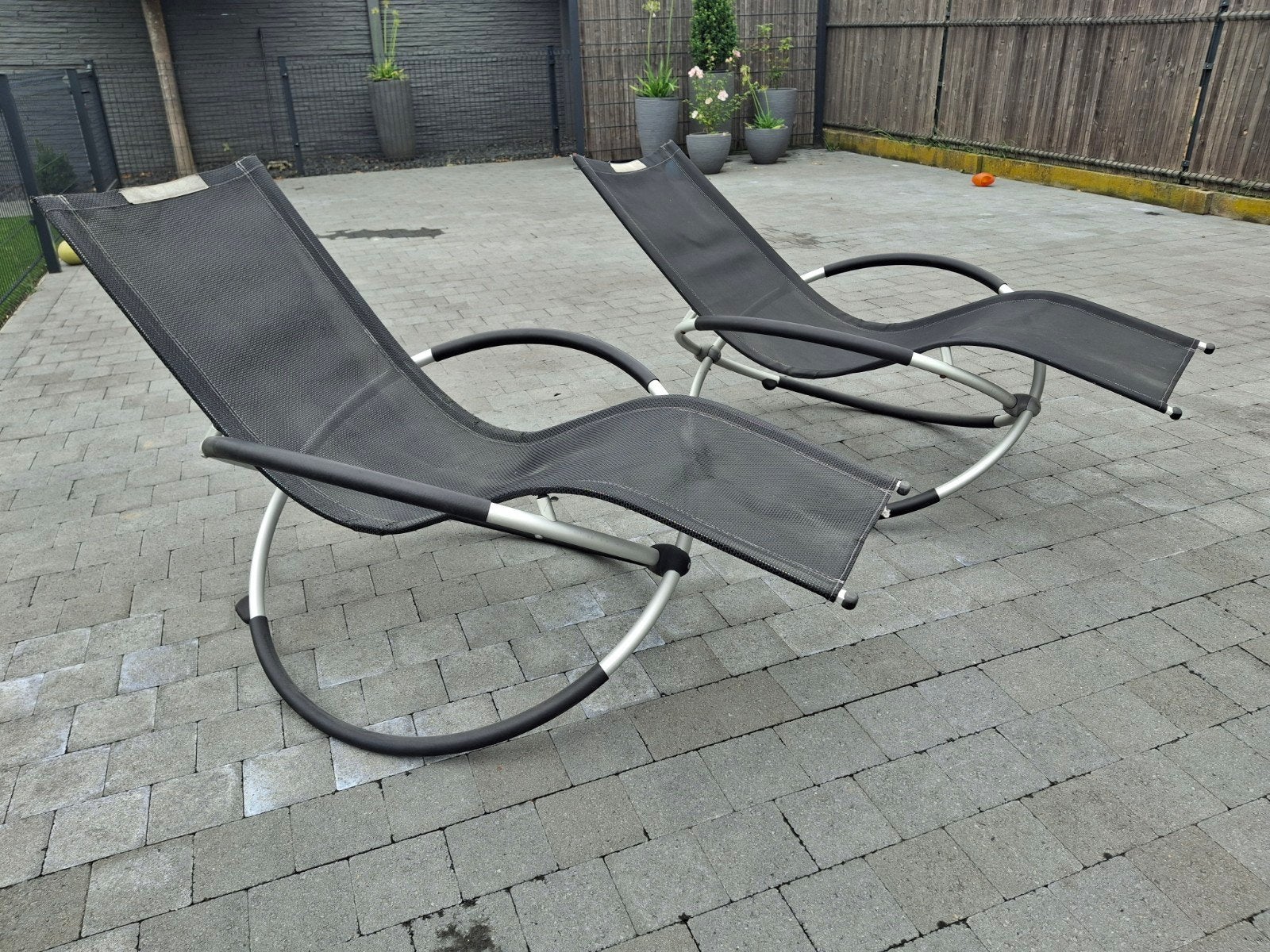 schommelstoelen voor buiten, Ophalen, Gebruikt