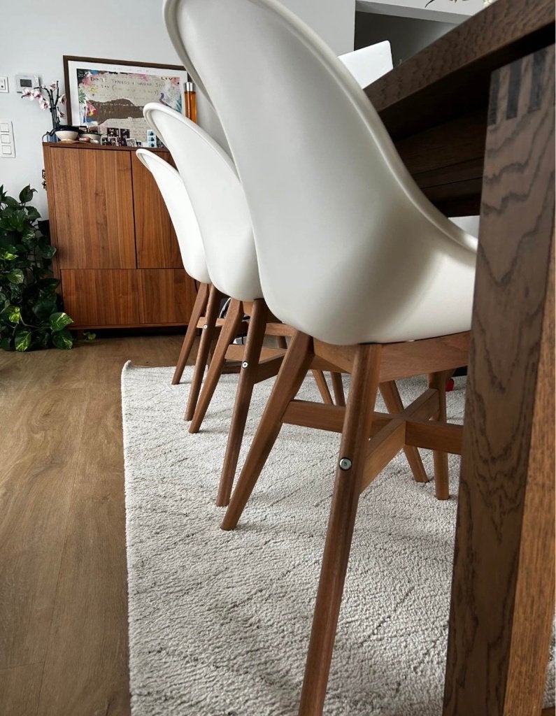 Prachtige IKEA stoelen, Enlèvement, Utilisé, Blanc, Bois