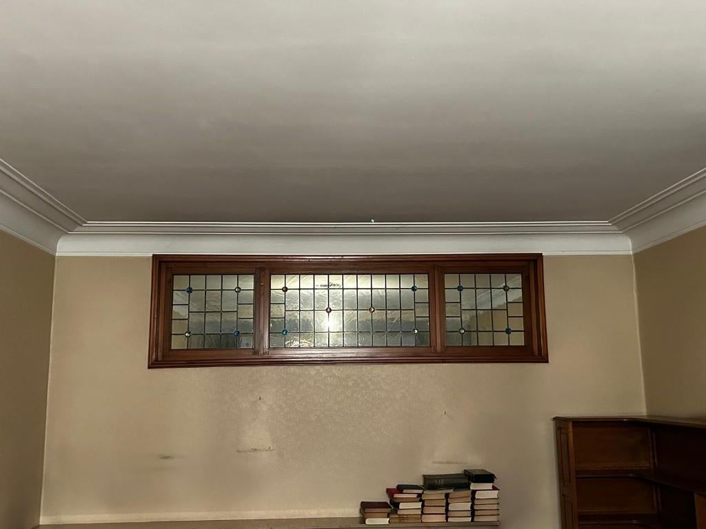 Glas in lood raam, Ophalen, Overige typen, Zo goed als nieuw, 160 cm of meer