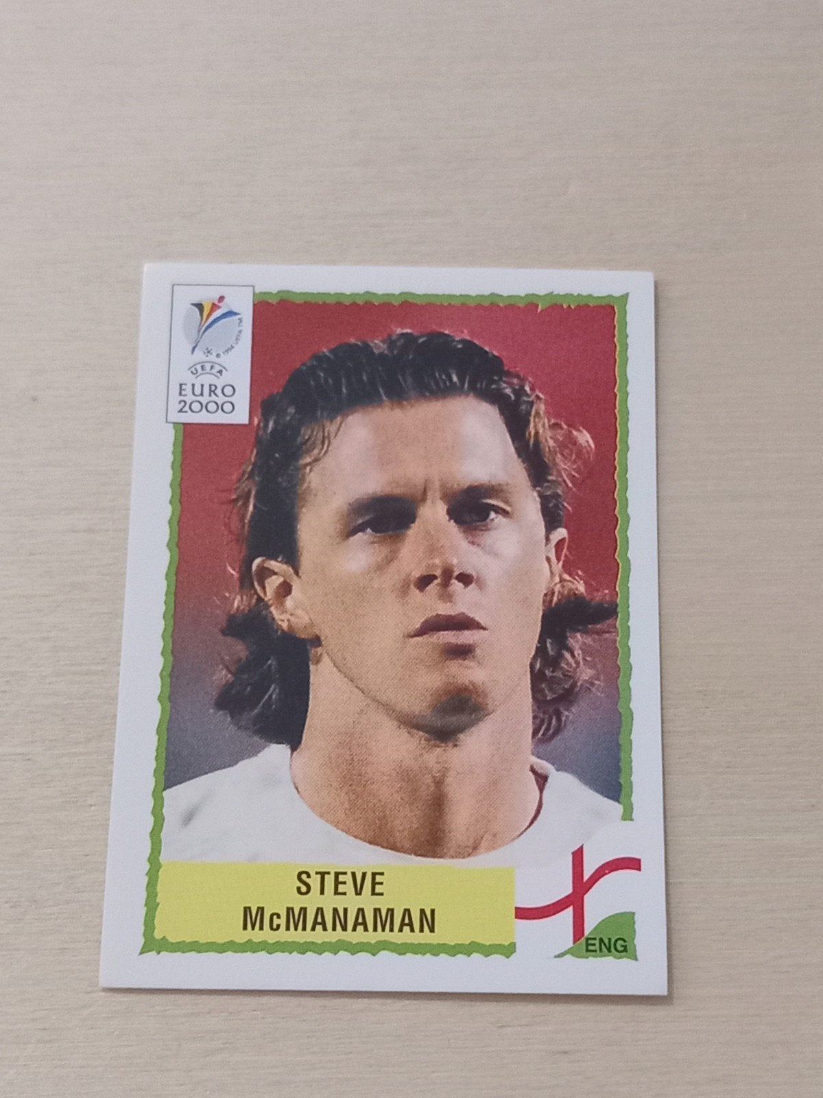 Panini EURO 2000 - N 87 - Steve McManaman, Enlèvement ou Envoi, Neuf, Autocollant
