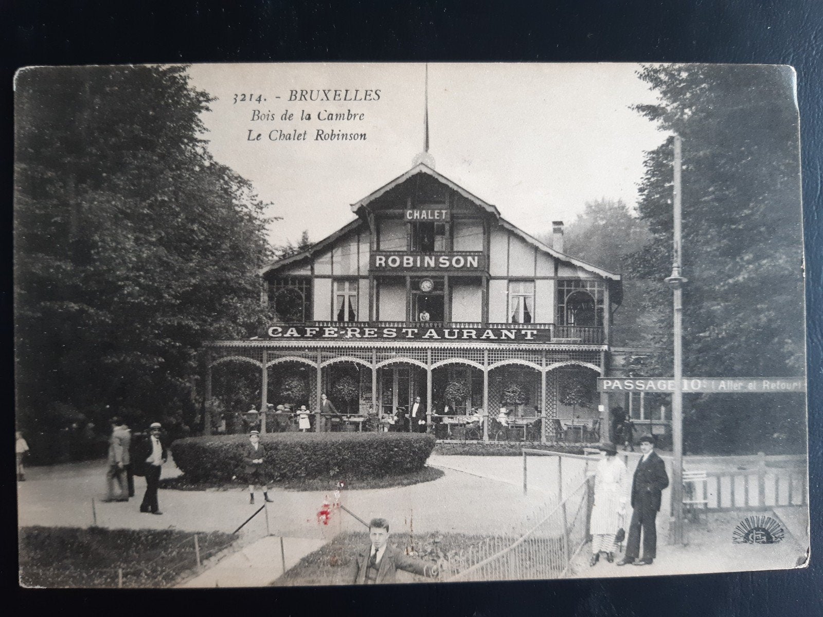 Bruxelles BRUSSEL CHALET Robinson parc la Cambre, Ophalen of Verzenden