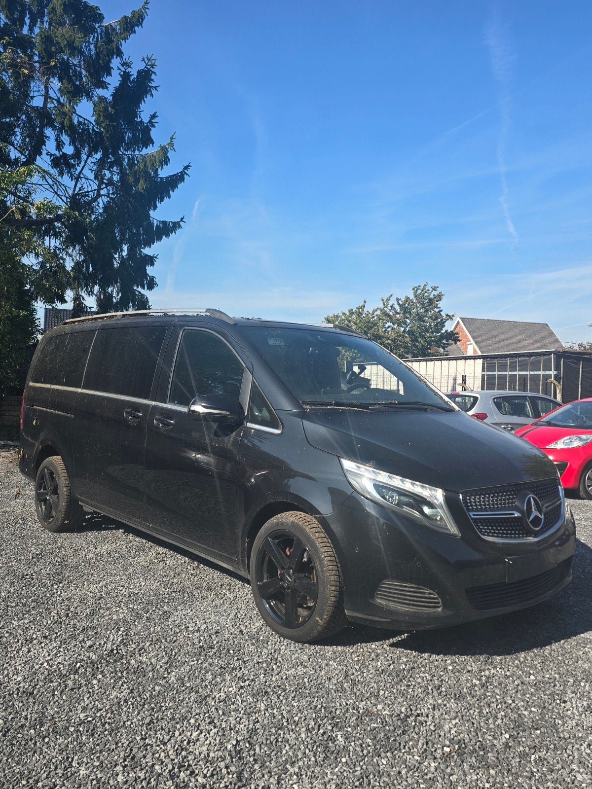 Mercedes V220d Dubbel Cabine, Auto's, Automaat, Euro 6, Bedrijf, Diesel