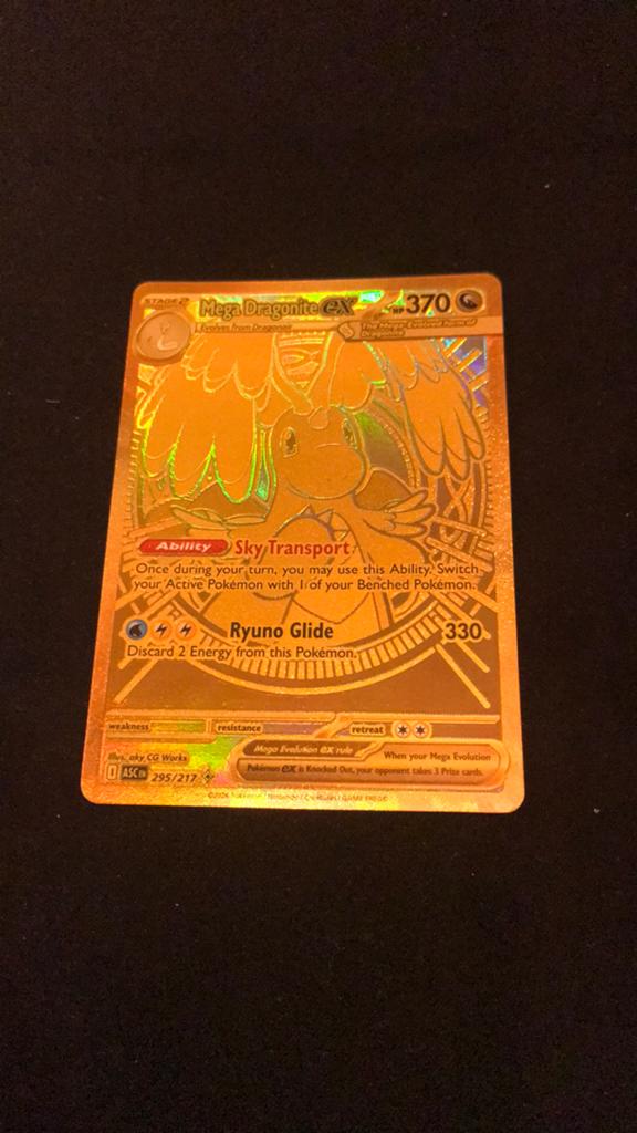 Mega dragonite, Verzenden