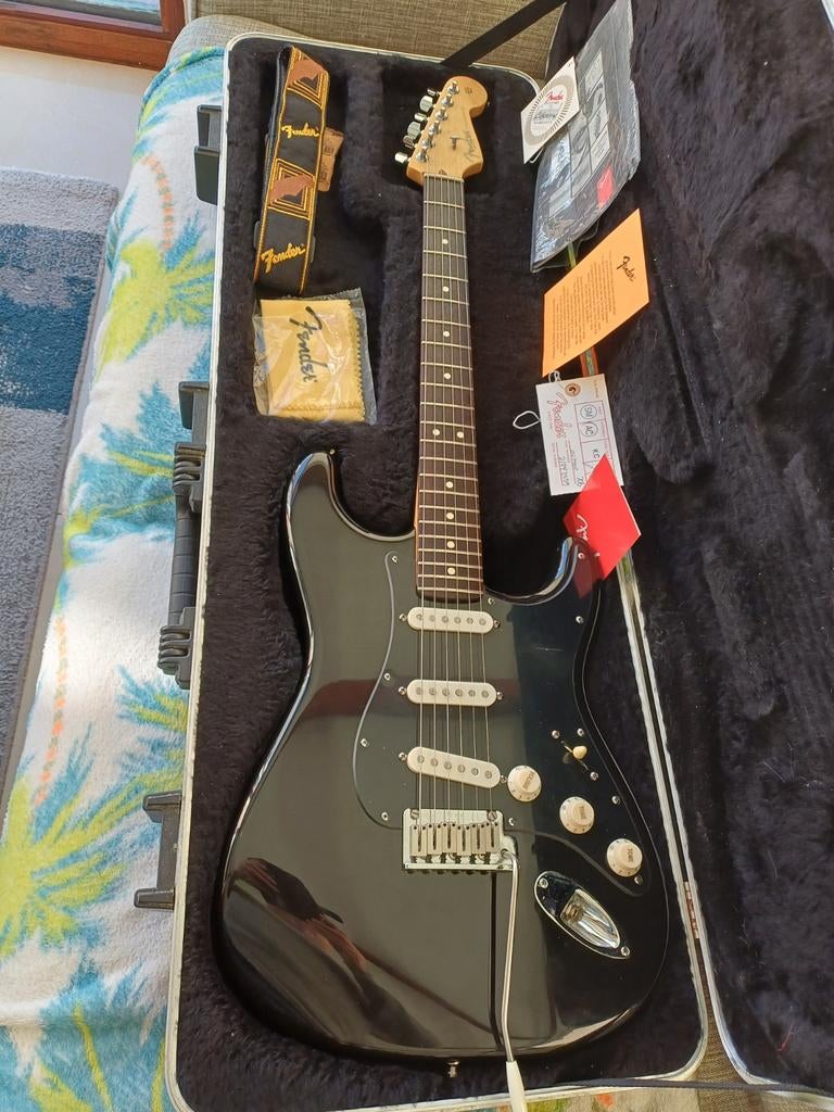 Fender stratocaster usa, Musique & Instruments, Enlèvement, Utilisé, Solid body, Fender