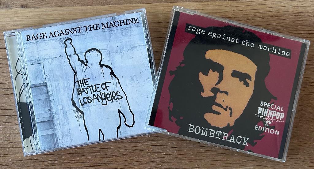 RAGE AGAINST THE MACHINE - Battle of LA & Bombtrack (2 CDs), Verzenden, Zo goed als nieuw, Poprock