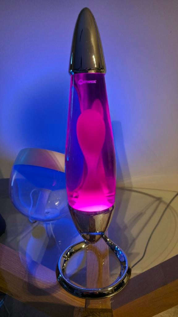 Mathmos neo lavalamp fles violet/pink (alleen de fles), Maison & Meubles, Enlèvement ou Envoi