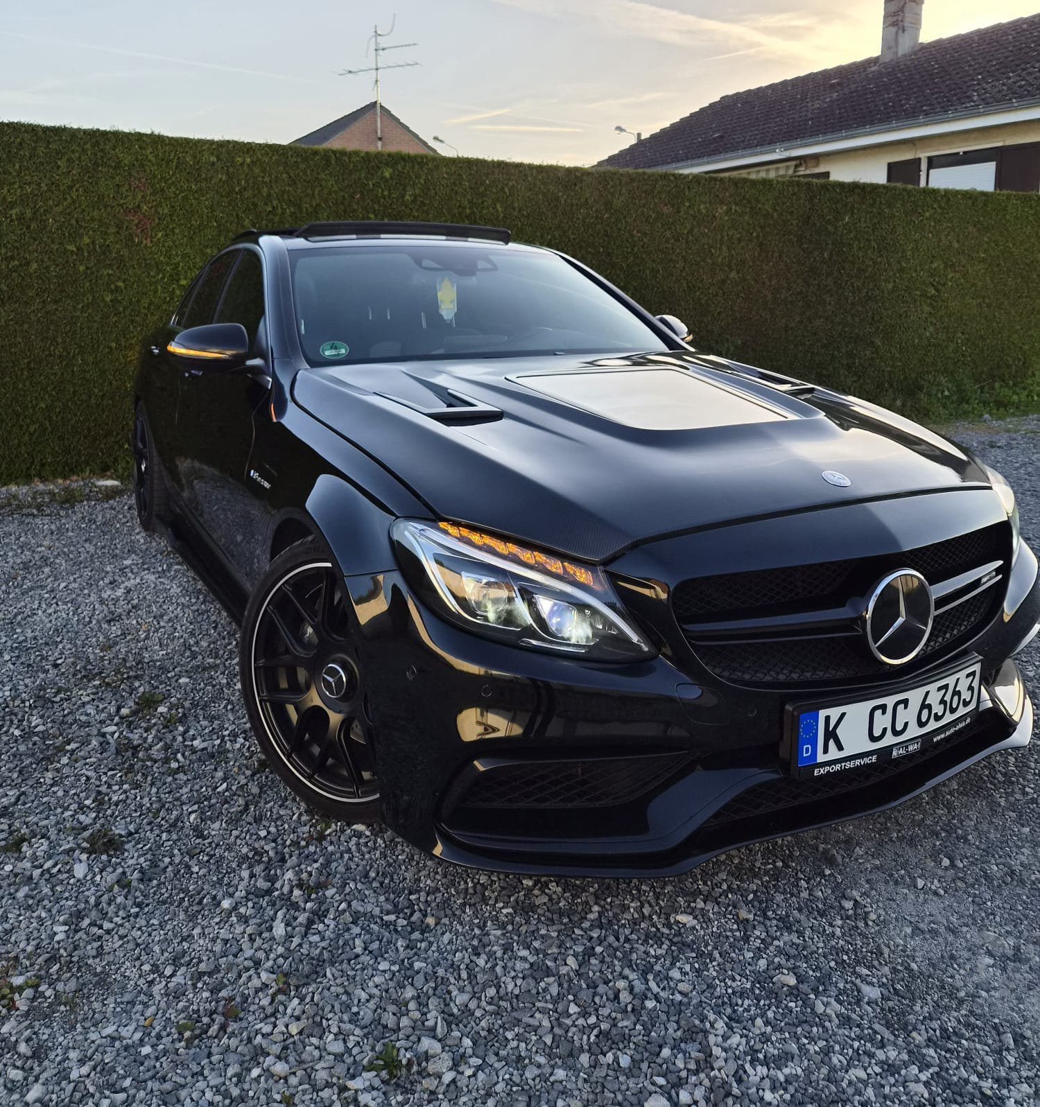 MERCEDES C63 AMG FULL FULL, Autos, Achat, Toit ouvrant, Automatique, Particulier