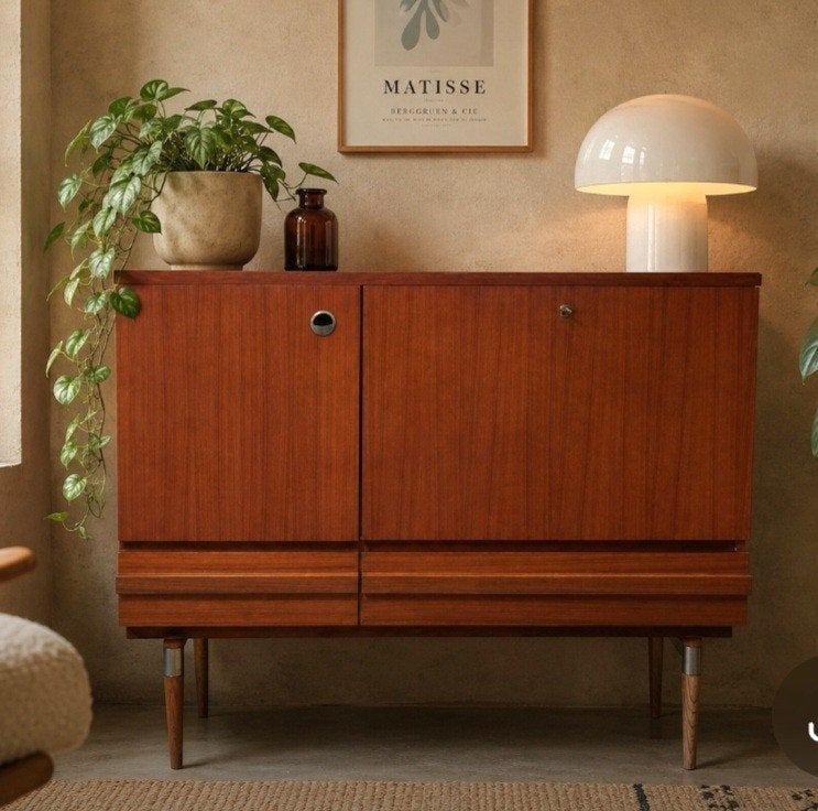 Vintage barkast L1,20m H 1,10m Br47cm
., Ophalen