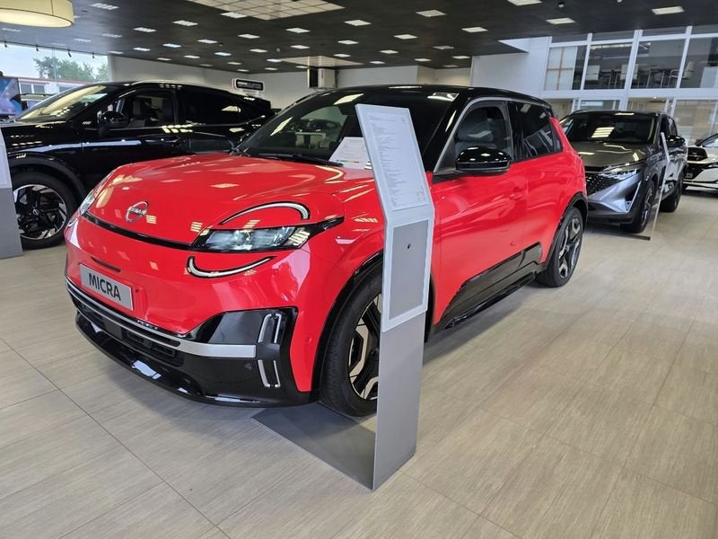 Nissan Micra 52 kWh Evolve, Auto's, Stof, Verkeersbordherkenning, 5 zetels, 150 pk