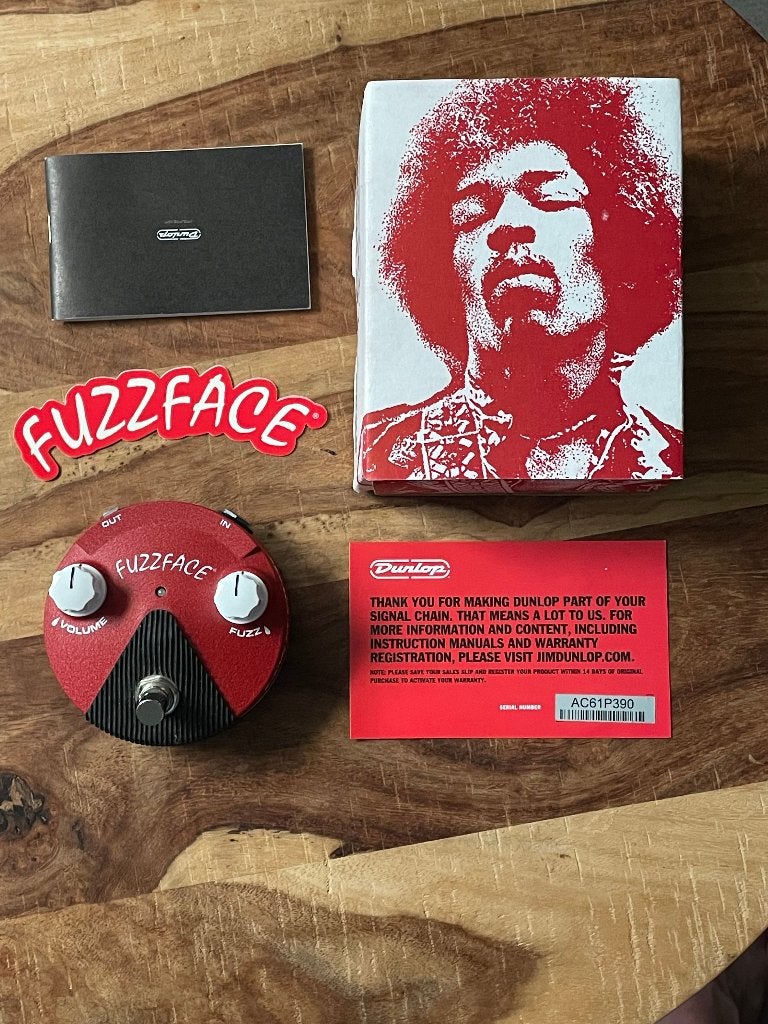 BAND OF GYPSYS FUZZ FACE MINI  by JIM DUNLOP, Muziek en Instrumenten, Effecten, Nieuw, Distortion, Overdrive of Fuzz, Ophalen of Verzenden