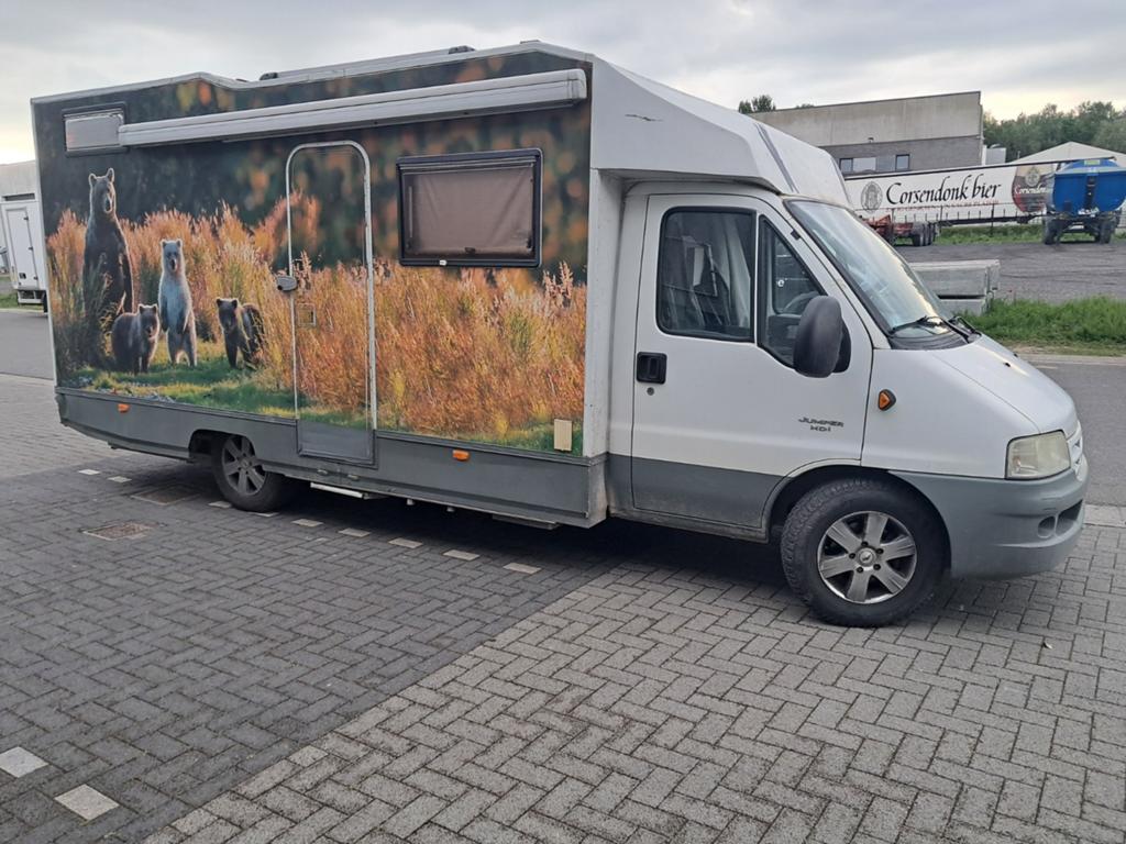 Motorhome te koop zie beschrijving, Caravans en Kamperen, Mobilhomes, Particulier, Ophalen