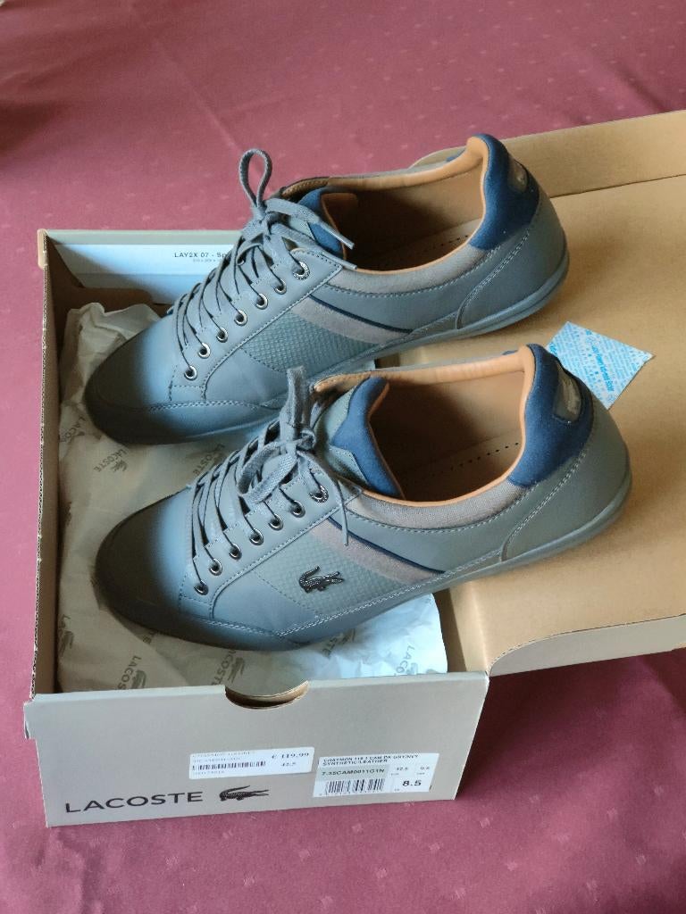 Lacoste schoenen maat 42.5, Ophalen, Overige kleuren, Lacoste, Nieuw