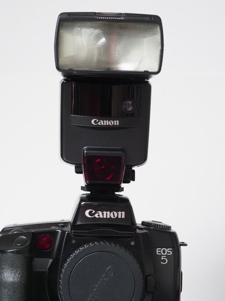 Canon Speeedlite 540 EZ, TV, Hi-fi & Vidéo, Photo | Flash, Enlèvement ou Envoi, Comme neuf, Canon, Inclinable