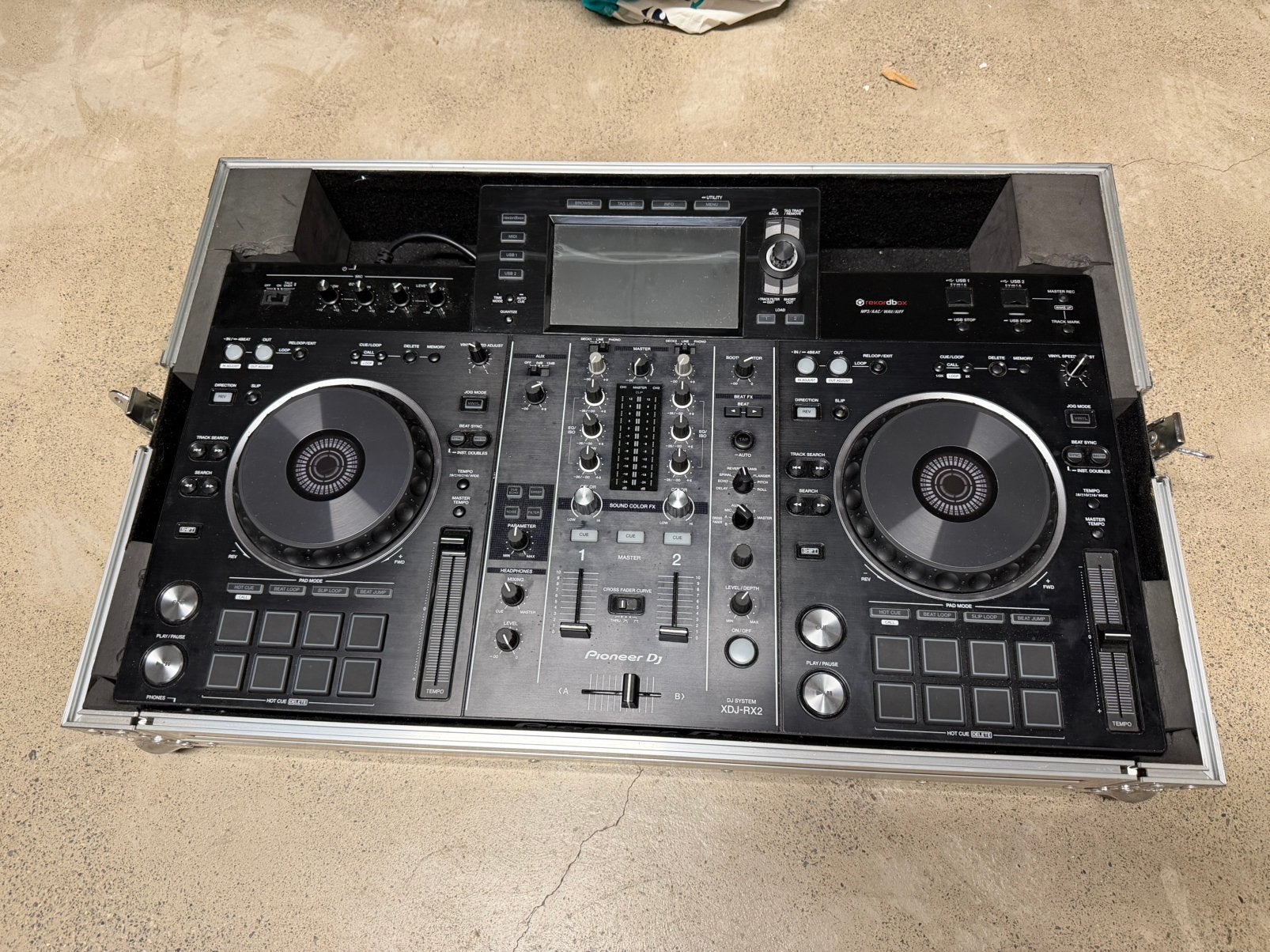 Pioneer XDJ-RX 2 avec flightcase, Muziek en Instrumenten, Ophalen, Zo goed als nieuw, Pioneer