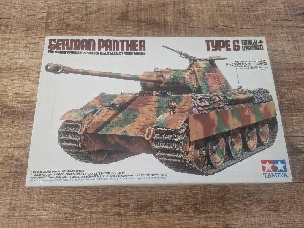 Tamiya 1/35 German Panther Type G Early Version, Tank, 1:32 tot 1:50, Nieuw, Ophalen of Verzenden