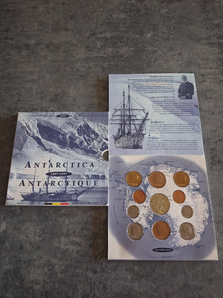 Set FDC Belgique 1997, Enlèvement
